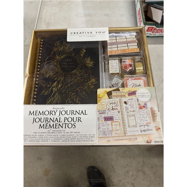Keepsake memory journal