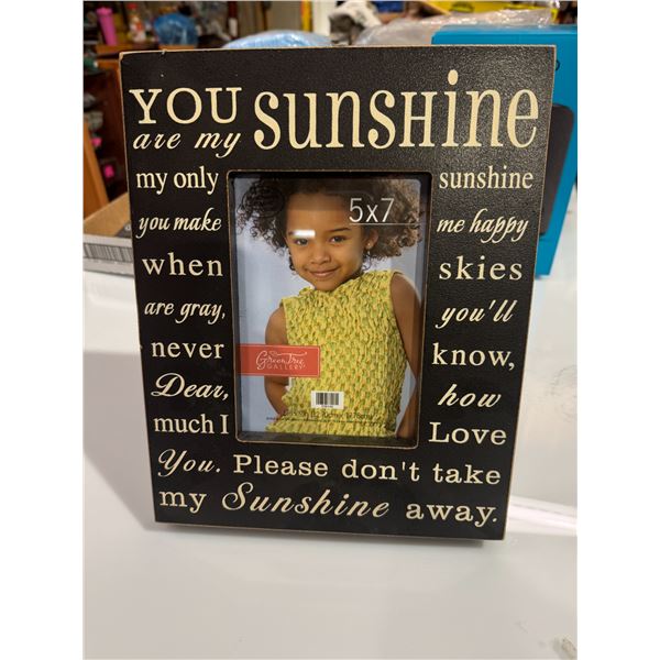 You are my sunshine frame
