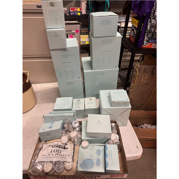 Partylite candles, etc.