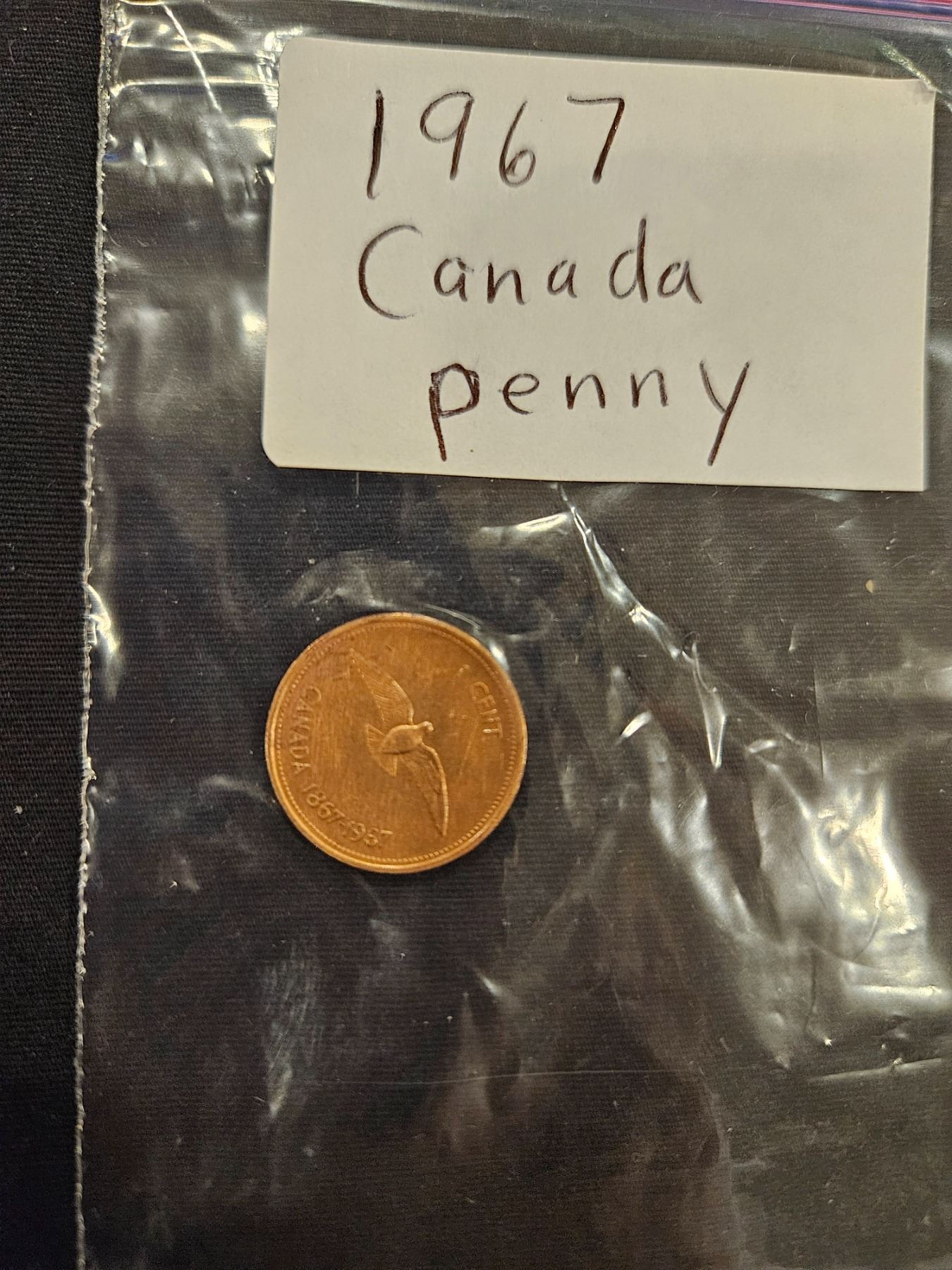 1967 Canada penny