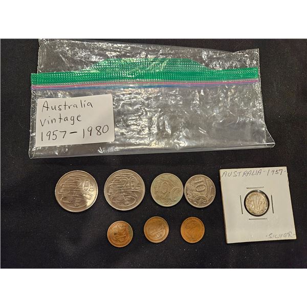 1957-1980 Australian Vintage coins