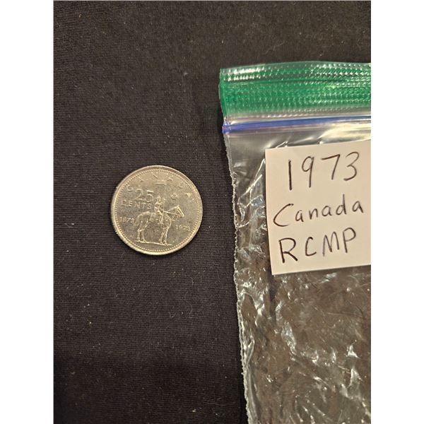 1973 Canadian RCMP Quarter