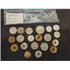 Image 1 : Assorted vintage asian coins