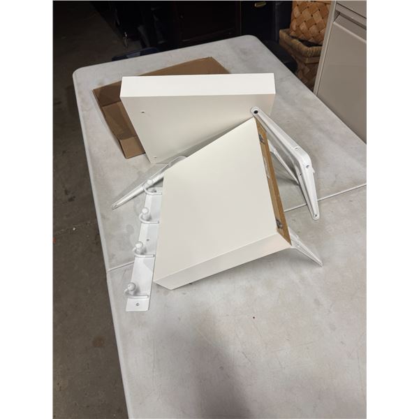 Shelves and hooks
