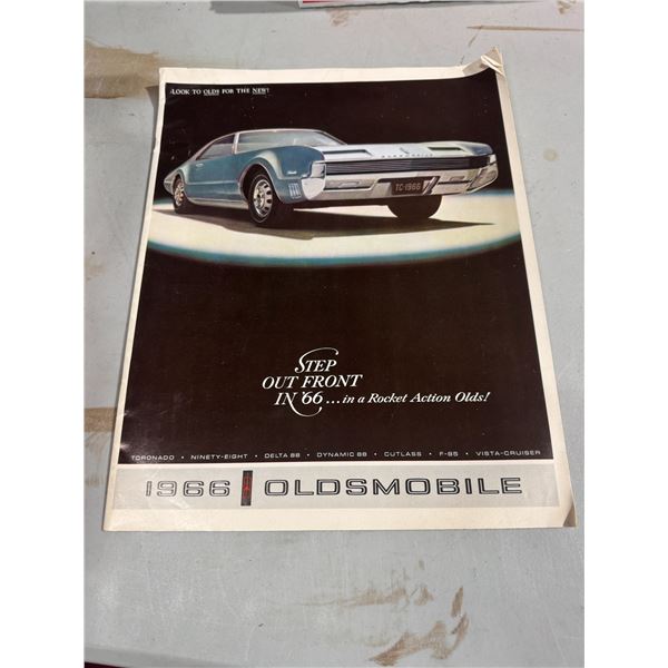 1966 Oldsmobile vehicle advertising
