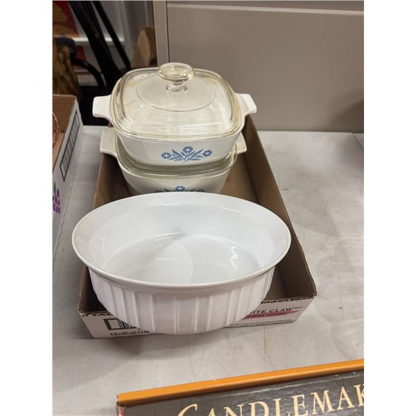 Corning ware and other baking dishes