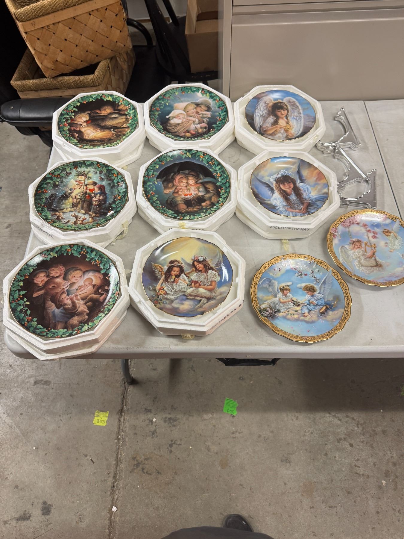 Collector plate plates