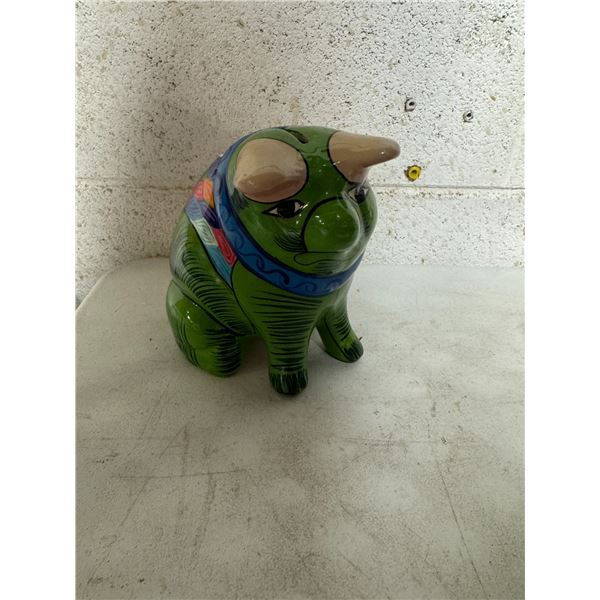 Talavera Mexico, pottery pig
