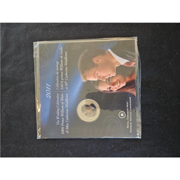 2011 William & Kate collectro coin