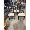 Image 1 : 4 Chairs