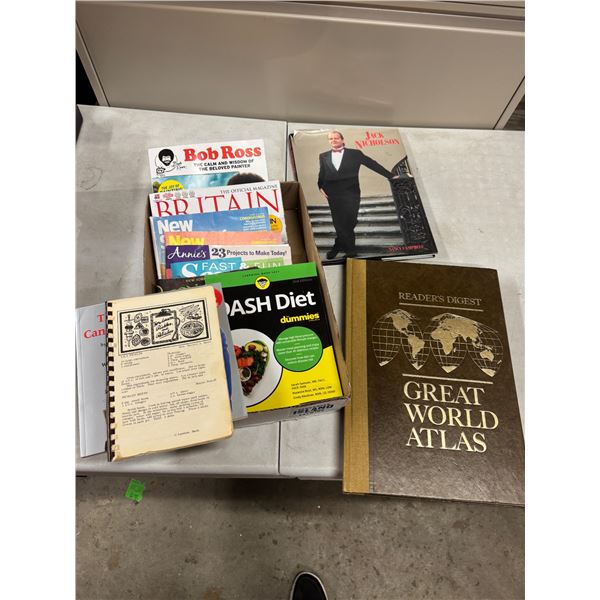 Assorted books