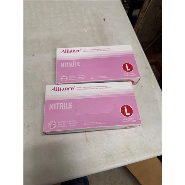 Nitrile large gloves