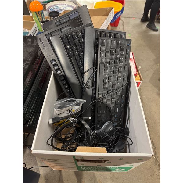 Keyboards and mice
