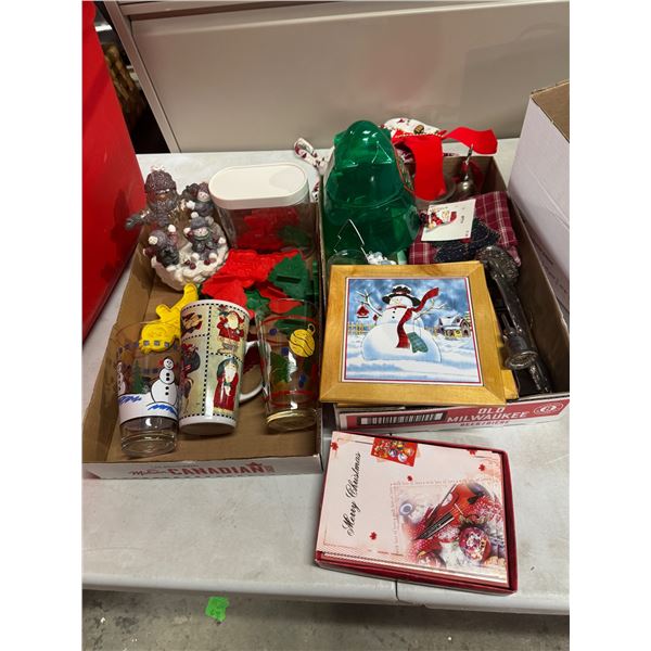 Cookie cutters and Christmas decor