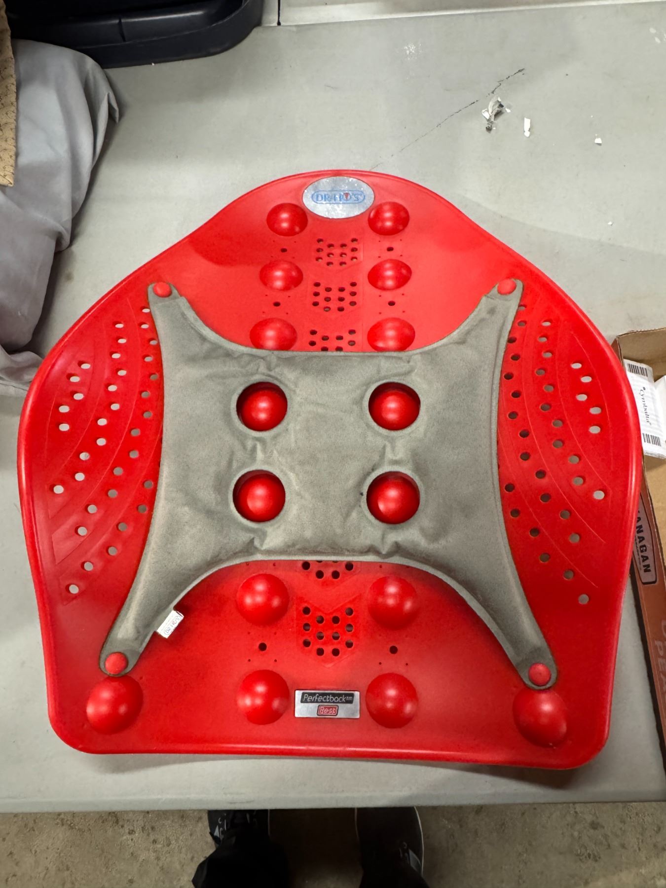 Dr. Ho's perfect back rest