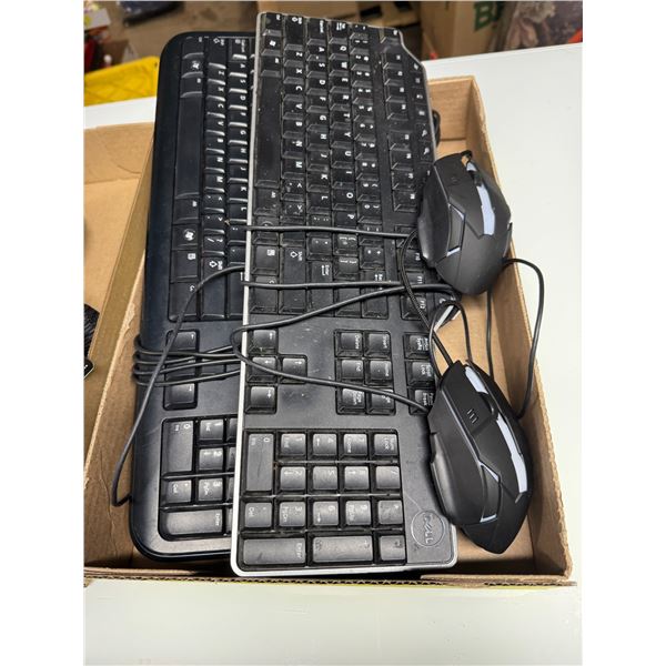Keyboards and gaming mice
