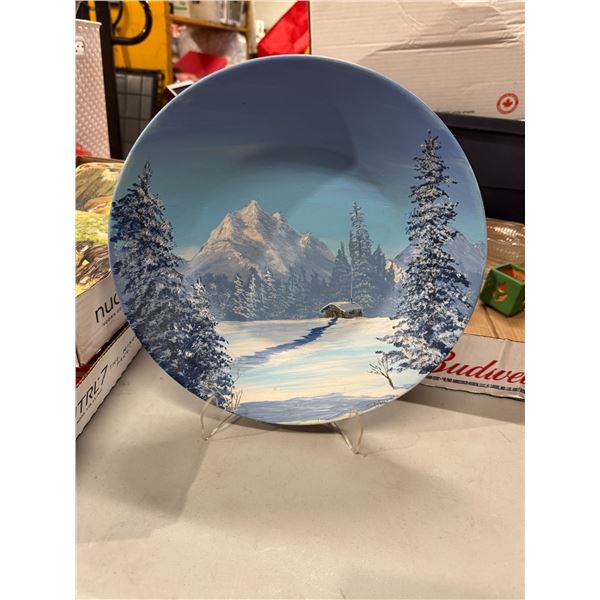 Hand painted decor