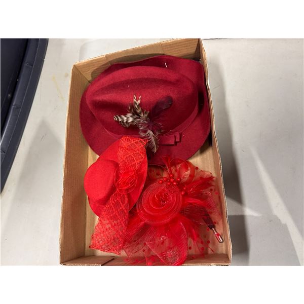 Hats and hair accessories