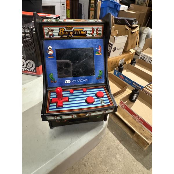 My arcade burger time game untested