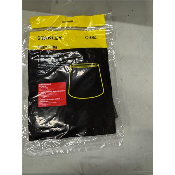 Stanley foam filter