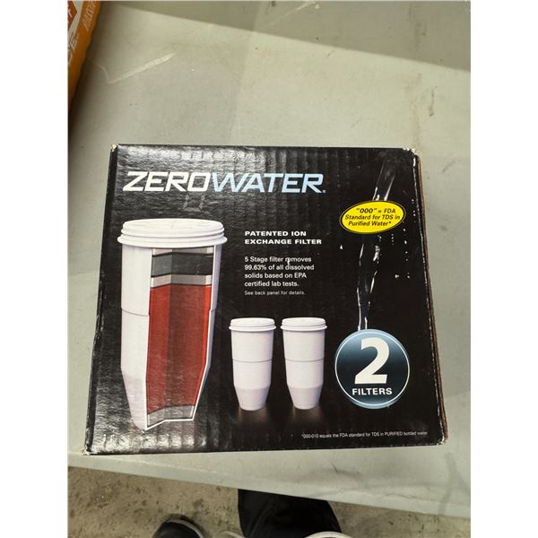 Zero water one pack in box