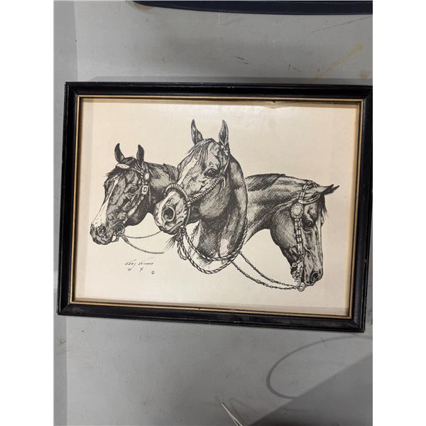 Gary Ericsson horse art work