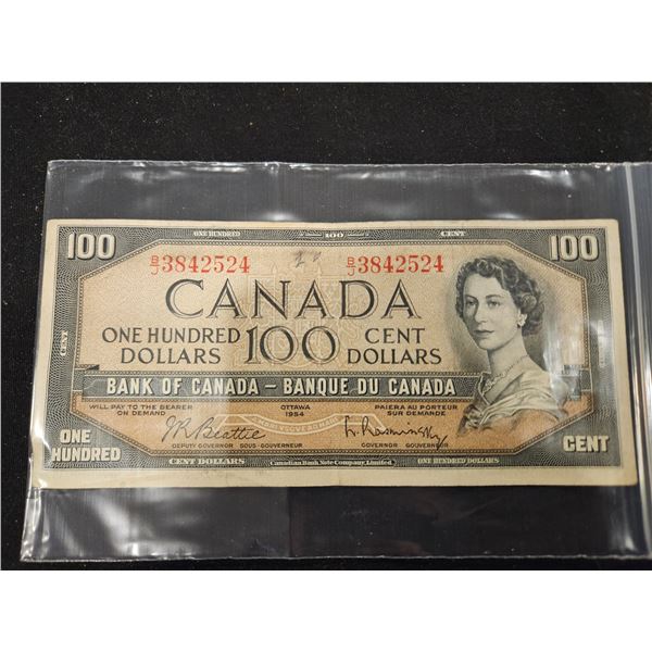 1954 100 Dollar bill
