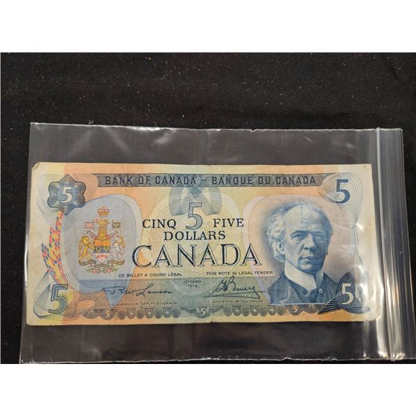 1979 5 Dollar bill