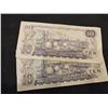 Image 2 : 2x 10 Dollar bills