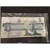 Image 1 : 1986 5 Dollar bill