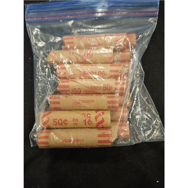 14 Rolls pennies
