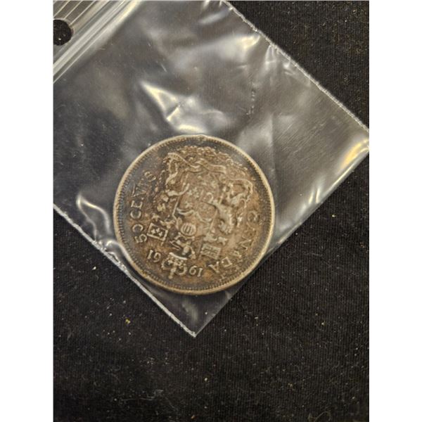 1961 Silver 50cent coin