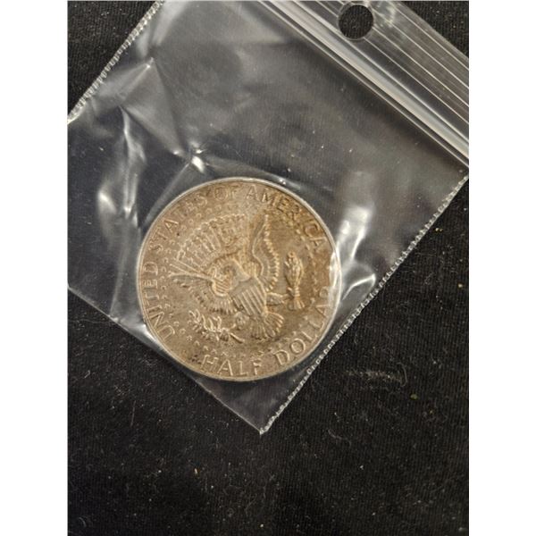1964 US 90% silver 50cent coin