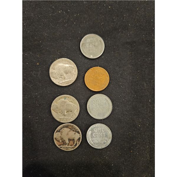 Bag of asst US coins