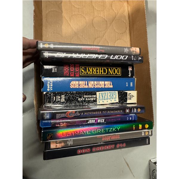 Gretzky, Don Cherry, and other DVDs