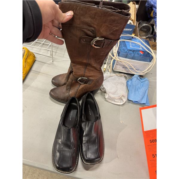 Boots and shoes size 36 and 6.5