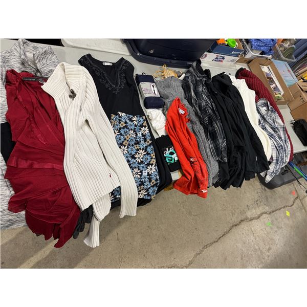 Clothing lot, small, and medium