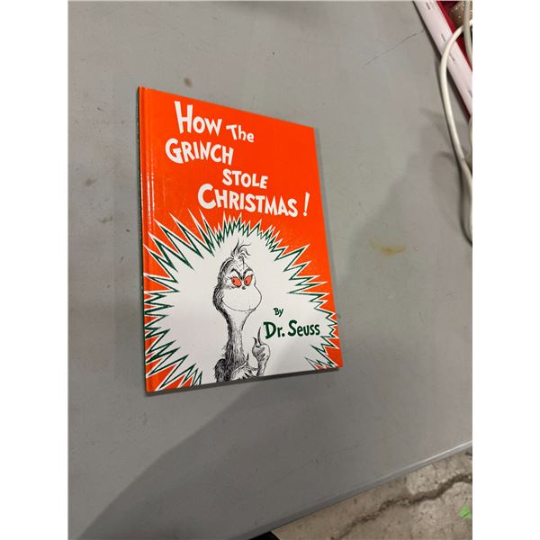 How the Grinch stole Christmas by Dr. Seuss book