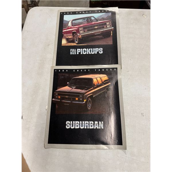 Chevy trucks, suburban, and pickup trucks vehicle advertising