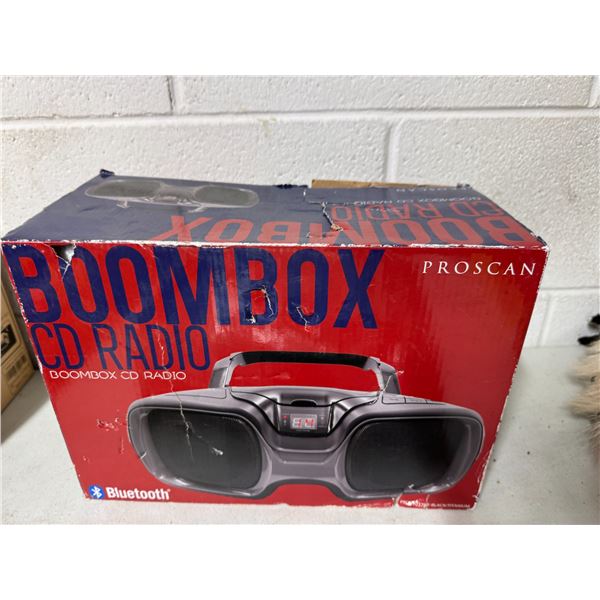 Boombox cd radio