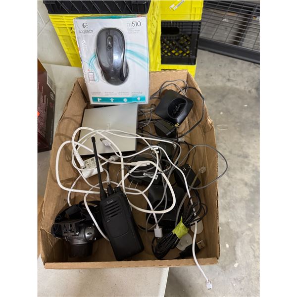 Assorted electronic items
