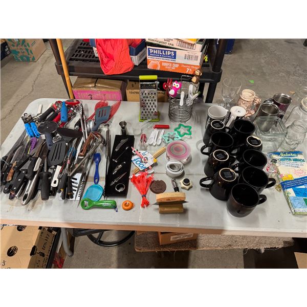 Kitchen items and utensils