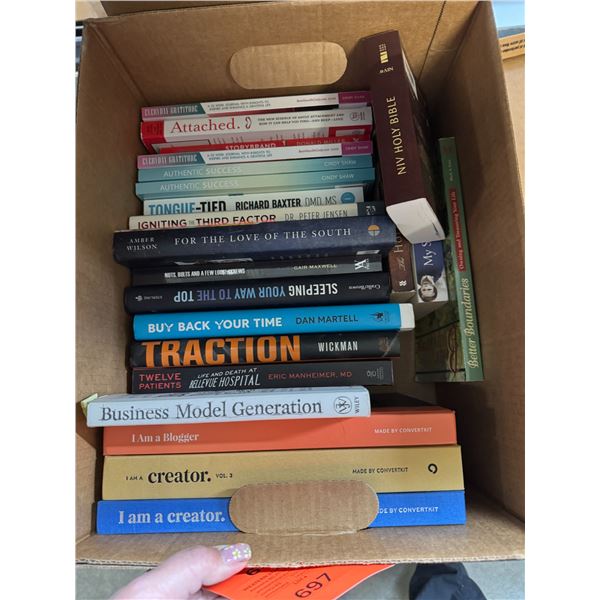 Assorted books