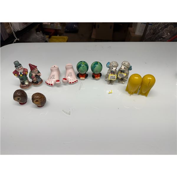 Salt and pepper shakers