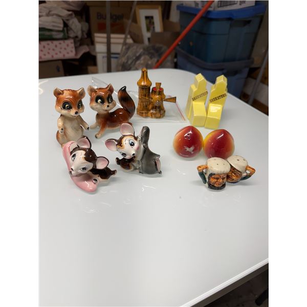 Salt and pepper shakers