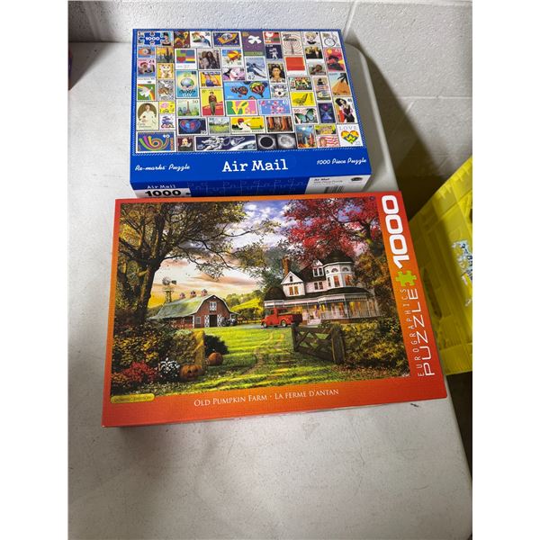 Puzzles thousand piece