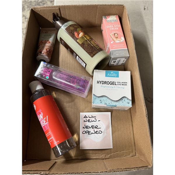 Health and beauty items new