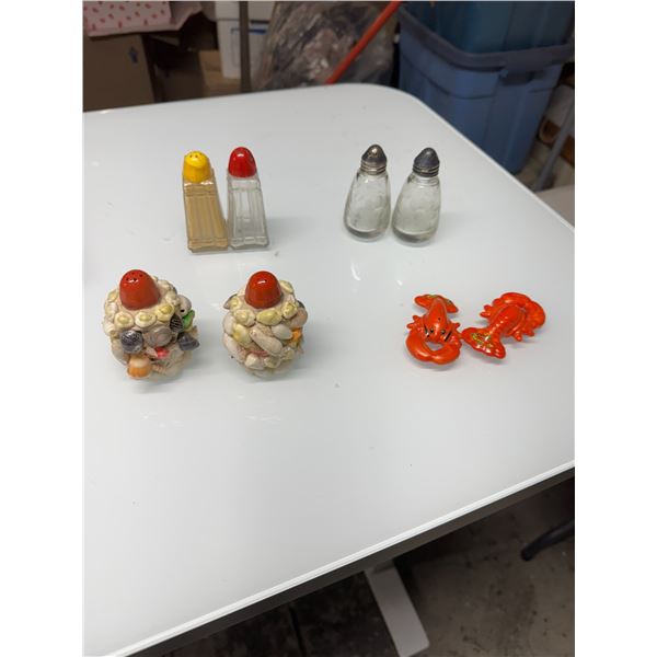 Salt and pepper shakers