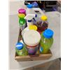 Image 1 : Household cleaners, mostly full ish