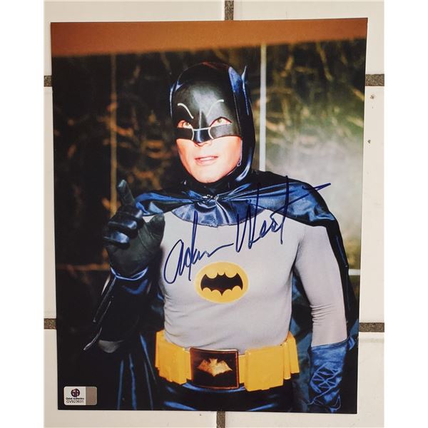 Adam West, Batman.  8” x 10” Signed Photo. Global Authentics COA.